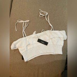Lulu’s skirts set in white